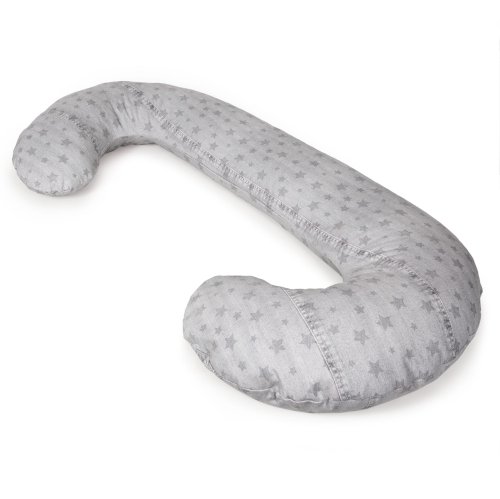 Duo PHYSIO Pillow Denim Style Stars grey Ceba Baby