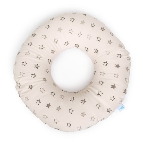 Postpartum donut cushion Stars beige