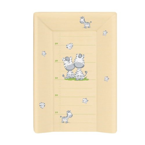 Hard changing mat short with a bolster (70) Zebra yellow