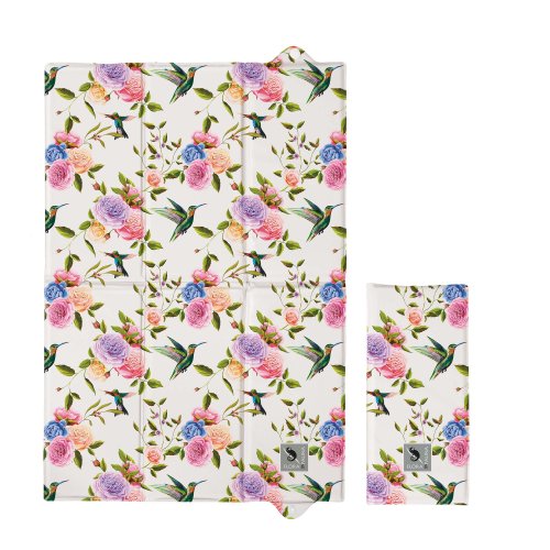 Travel changing mat Flora & Fauna Flores