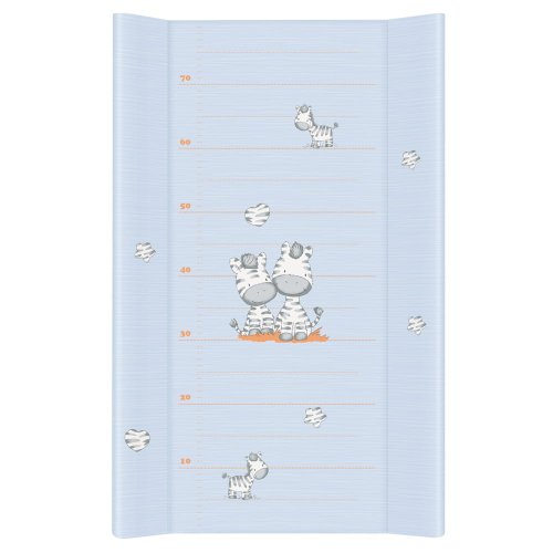 Hard changing mat long (80) Zebra blue