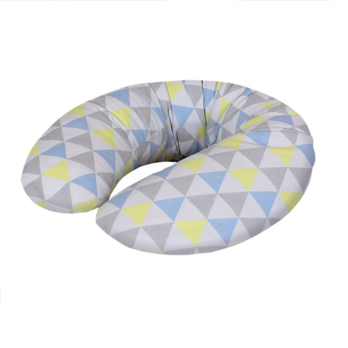 Maternity PHYSIO Pillow Mini Triangle blue-yellow jersey
