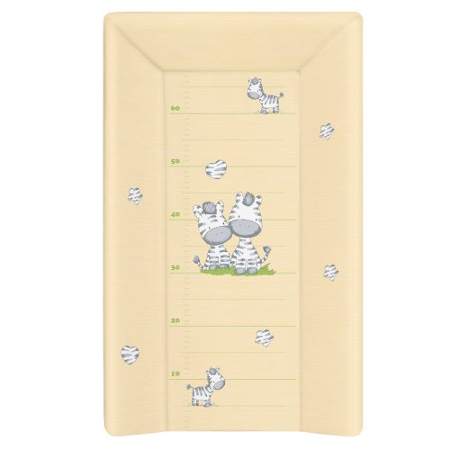 Hard changing mat long with a bolster (80) Zebra yellow