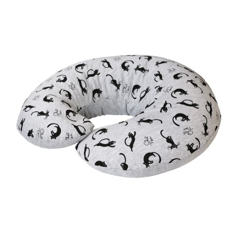 Maternity PHYSIO Pillow Mini Grey Cats jersey