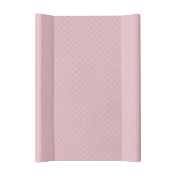 Soft profiled changing mat short 50x70 CARO Pink