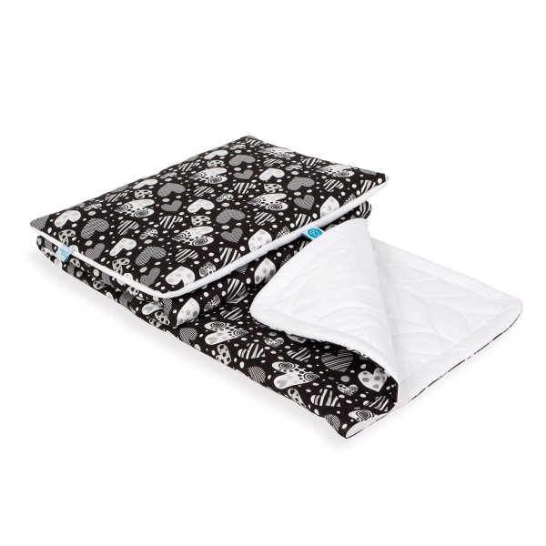 Baby blanket (100x140) + pillow (40x50) Hearts