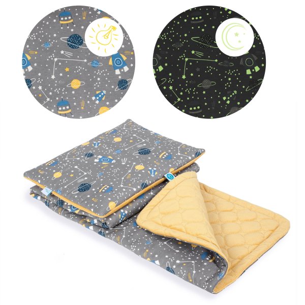 Baby blanket (100x140) + pillow (40x50) Candy Andy Cosmo