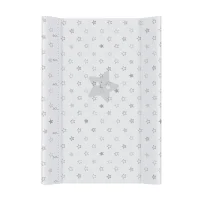 Profiled changing mat short (70) Stars grey