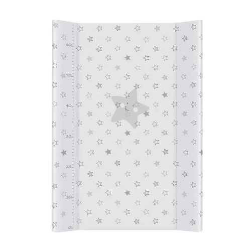 Profiled changing mat short (70) Stars grey