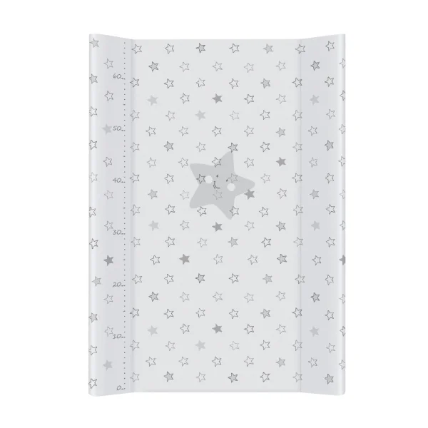 Profiled changing mat short (70) Stars grey