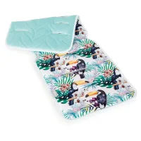 Double-sided stroller liner (33x85) Flora & Fauna Tucán