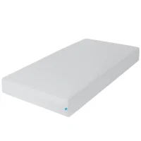 Jersey fitted sheet with elasticated edge (120x60) Light grey