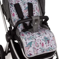 Double-sided stroller liner (33x85) Plumas