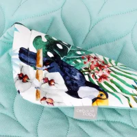 Baby blanket (75x100) with a pillow (30x40) Tucán