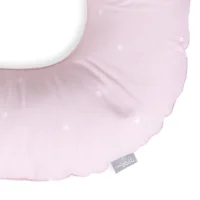 Postpartum donut cushion White dots on pink