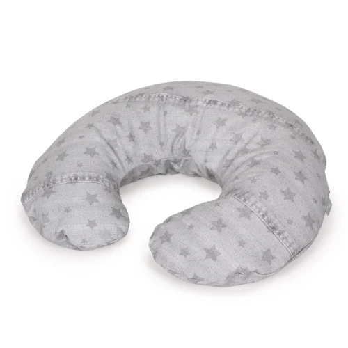 Mini PHYSIO Pillow Denim Style Stars grey Ceba Baby