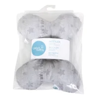 Butterfly pillow Denim Style Stars grey