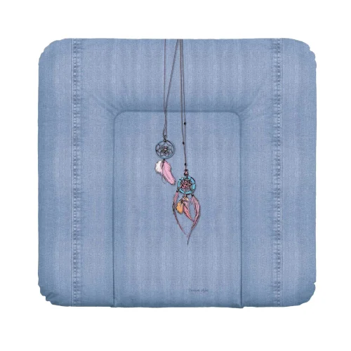 Soft changing mat medium 75x72 Denim Style Dream Catcher blue Ceba Baby