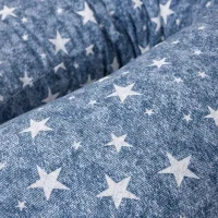 Mini PHYSIO Pillow Denim Style Stars blue Ceba Baby