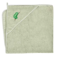 Hooded towel Tencel Line Chameleon 100x100 Ceba Baby
