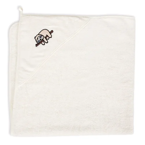 Hooded towel Tencel Line Lazy 100x100 Ceba Baby