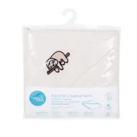 Hooded towel Tencel Line Lazy 100x100 Ceba Baby