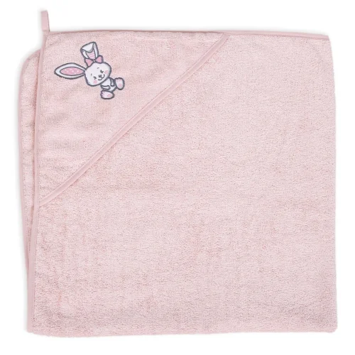 Hooded towel Tencel Line Bunny 100x100 Ceba Baby