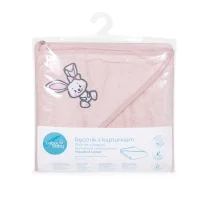 Hooded towel Tencel Line Bunny 100x100 Ceba Baby