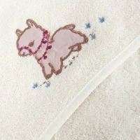 Hooded towel Lama 100x100 Ceba Baby