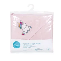 Hooded towel Unicorn 100x100 Ceba Baby