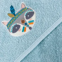 Hooded towel Zorro 100x100 Ceba Baby