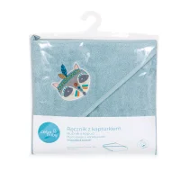 Hooded towel Zorro 100x100 Ceba Baby