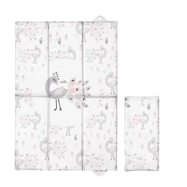 Folding changing mat 60x40 Lolly Polly Peacock