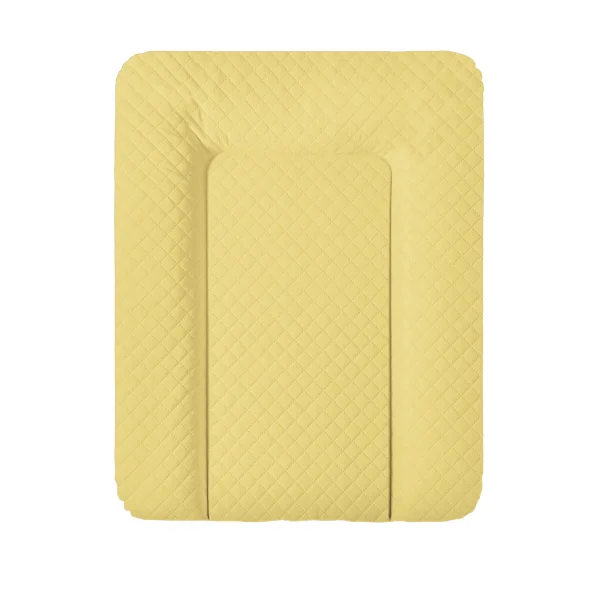 Soft changing mat small 50x70 CARO Mustard