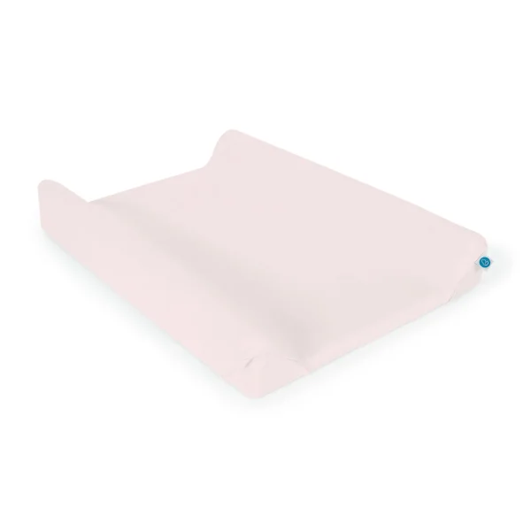 Pokrowiec na przewijak Comfort Light grey melange + pink (50x70-80) 2 szt w zestawie