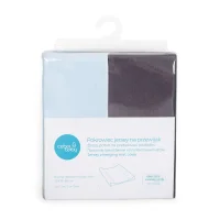 Pokrowiec na przewijak Comfort Dark Grey + blue (50x70-80) 2 szt w zestawie
