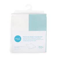 Pokrowiec na przewijak Comfort Turquoise + ecru (50x70-80) 2 szt w zestawie