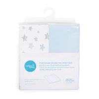Pokrowiec na przewijak (50x70-80) 2 szt. Blue + Blue Stars