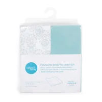 Changing mat cover Turquoise + Dande (50x70-80) 2 pcs