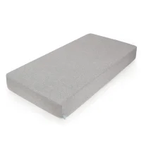 Jersey Fitted Sheet (120x60) Melange Light grey