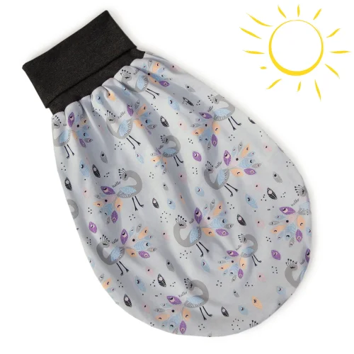 Śpiworek ze ściągaczem Lolly Polly Peacock