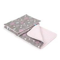 Baby blanket (75x100) + pillow (30x40) Lolly Polly Love
