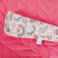 Baby blanket (75x100) + pillow (30x40) Unicorn