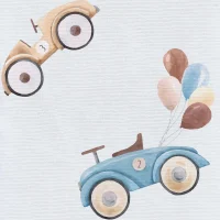 Przewijak miękki mały (50x70) Retro Cars