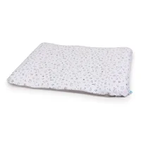 Pokrowiec na przewijak miękki (85x72) 2 szt. Candy Pink, Bird World + Light grey, Bird World
