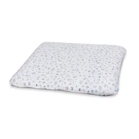 Pokrowiec na przewijak miękki (75x72) 2 szt. Candy Pink, Bird World + Light grey, Bird World