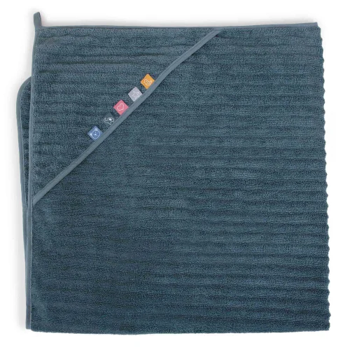Ręcznik dla niemowlaka Malibu Wave Line 100x100 Ceba Baby
