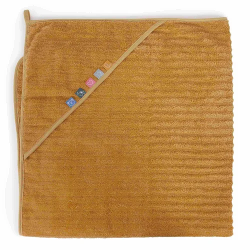 Ręcznik dla niemowlaka Peru Wave Line 100x100 Ceba Baby