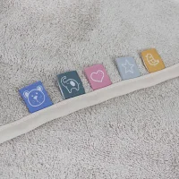 Ręcznik dla niemowlaka Moonbeam EcoVero Line 100x100 Ceba Baby
