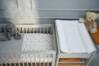 Soft changing mat small (50x70) CARO white